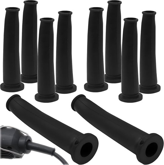 Set van 10 Rubber Kabelsleeves voor Hoekslijpers, 68 x 9 mm, Bescherming voor Draden, Accessoires voor Gereedschap en Elektrisch Gereedschap