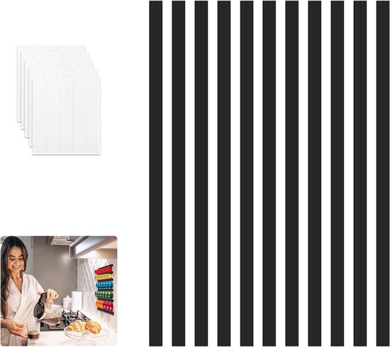 Set van 11 Capsules Houder voor Nespresso Vertuo en Original Line, DIY Opslag Organizer voor 54 Vertuoline en 72 Original Pods van Merkloos