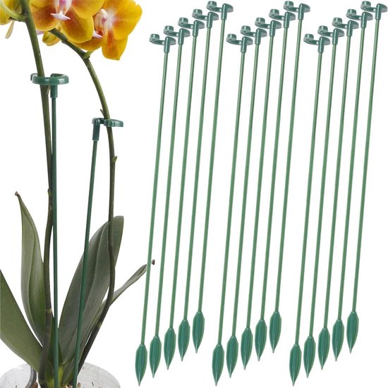 Set van 15 Plant Steunen van 27 cm, Duurzaam en Milieuvriendelijk, Ideaal voor Hortensia's, Pioenrozen en Rozen