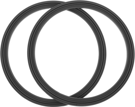 Set van 2 Lekvrije Siliconen IJs Maker Seals, Vervangende IJs Accessoires voor Duurzaam Gebruik, Perfect voor IJsbereiding en Koelproducten van Merkloos
