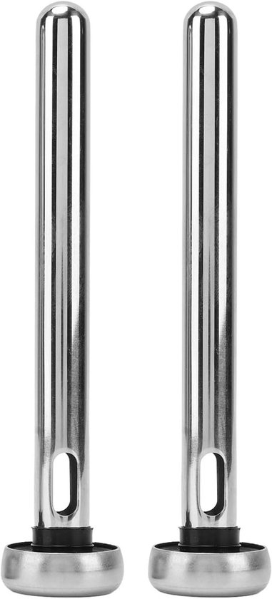 Set van 2 RVS Bier Koelstaven voor Snelle Koeling van Bier, Ideaal voor Bar en Feestjes van Merkloos
