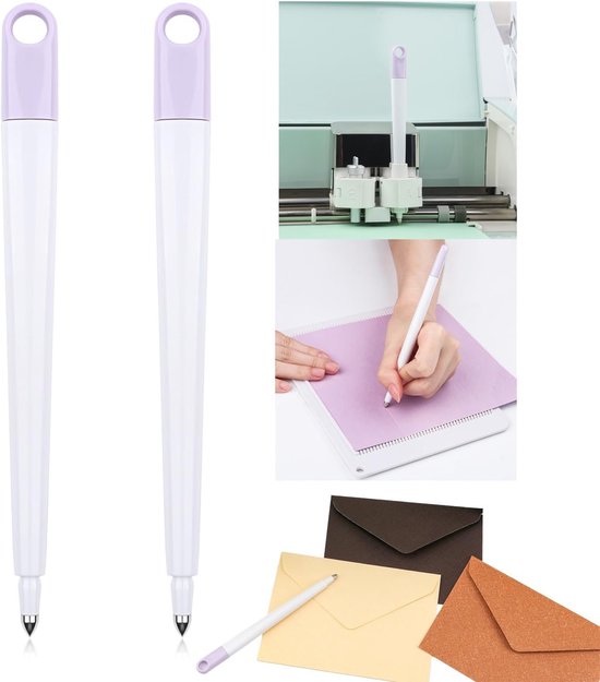 Set van 2 Scoring Stylus voor Cricut Maker en Explore - Scoring Tool Pen voor Vouwkaarten, Enveloppen en 3D Projecten, 6.3x0.5inch (16x1.3cm)