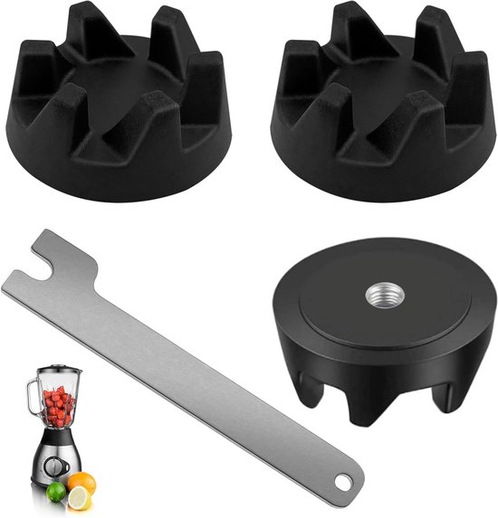 Set van 3 aandrijfwielen voor staande mixer, hoogwaardige materialen, inclusief montage sleutel, perfect voor KSB5 en andere modellen van Merkloos
