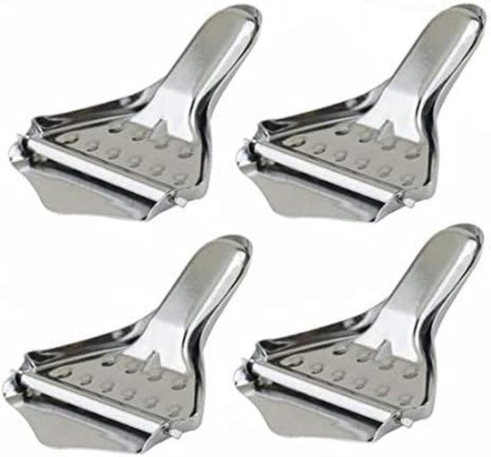 Set van 4 Handige Citruspersen van Roestvrij Staal van Merkloos