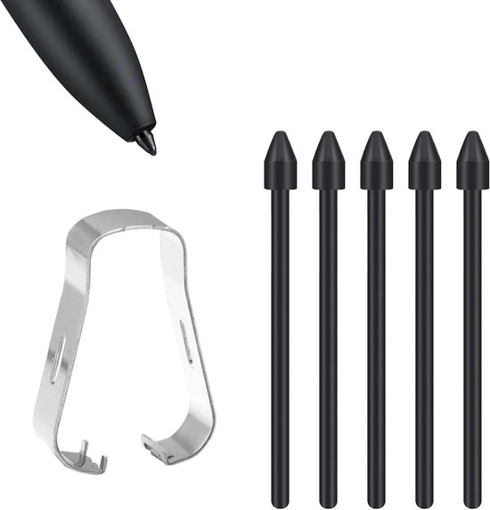 Set van 5 Vervangende Touchscreen Stylus Pennen voor Tablets en Smartphones - Geschikt voor Diverse Galaxy Modellen, Nauwkeurig en Comfortabel Schrijven van Merkloos