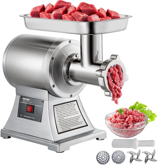 Seth Select Keukenmachine, Blender, Mini Draagbare Chopper, 1100W Elektrische Vleesmolen, Grinder Gereedschap Crusher voor Thuis van Merkloos