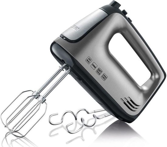 Severin HM 3832 Handmixer - grijs metallic van Severin