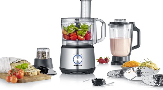 Severin KM 3892 Miltifunctionele Keukenmachine - Foodprocessor 1200W van Severin