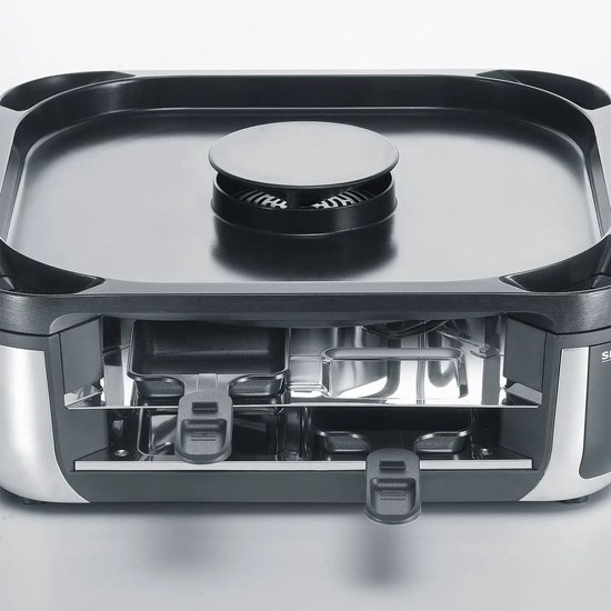 Severin RG 2379 SEVENTO Raclette/Gourmet - Rook- en Geurarm Genieten