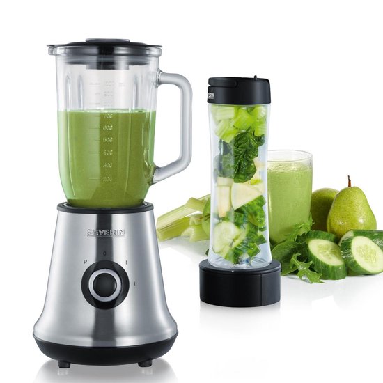 Severin SM 3737 Multimixer + Smoothie Mix & Go van Severin