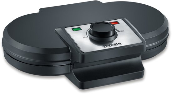 Severin WA 2106 Duo-wafelautomaat - Bak twee waffels tegelijk - Antiaanbaklaag - 1200 Watt van Severin