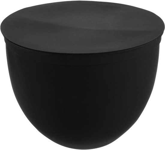 SHINEOFI Silicone Mixing Bowl Liner Compatible with KitchenAid 5 Litre Stand Mixer - Reusable, Spill Proof Mixing Bowl with Lid for Preparing Dough, Batter, Baking and Cooking.