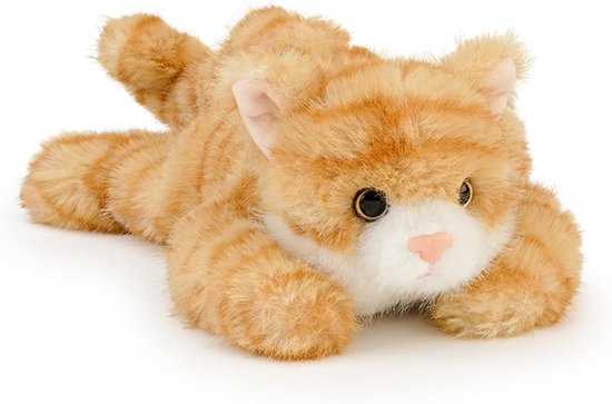 shownicer Kat knuffel oranje pluche kat Mini Cat Plush 15cm