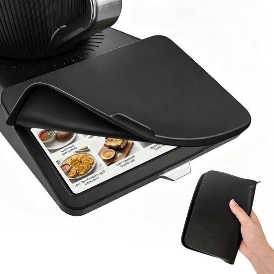 Siliconen displaybescherming voor Thermomix TM7 - Bescherming tegen krassen, stoten en vuil, accessoires voor keukenmachines en kookgadgets