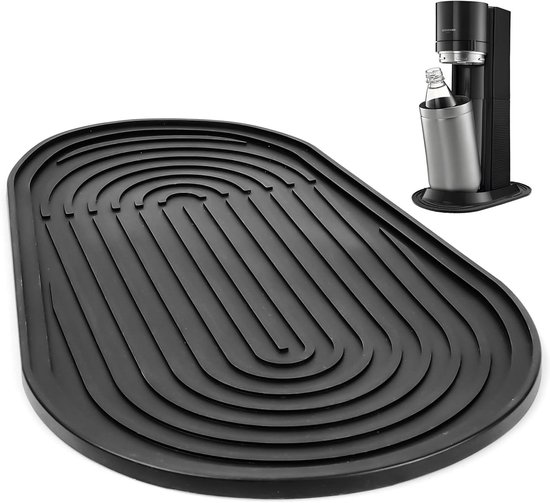 Siliconen Druppelmat voor SodaStream E-Duo en Duo - Antislip, Lekvrij en Stabiel voor Drankaccessoires