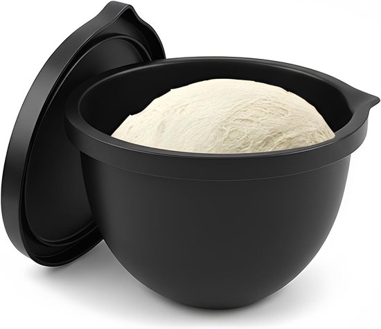 Siliconen Inzet voor Keukenmachines 4.8 L/5 Qt met Deksel, Geschikt voor Koken en Bakken