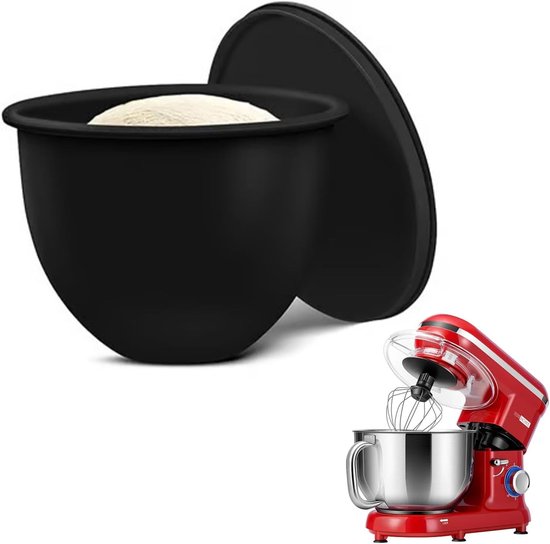 Siliconen Kom Inzetstukken voor Keukenmachines en Mixers, Vervangende Kommen en Accessoires voor Thuisbakkers en Bakliefhebbers