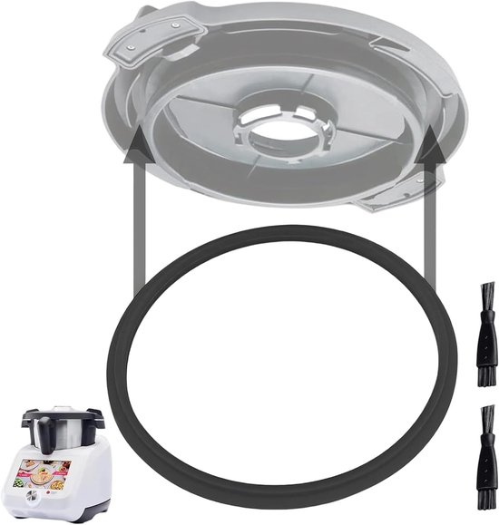 Siliconen Sealing Ring voor Monsieur Cuisine Connect – BPA-vrij, Voedselveilig, Compatibel met MC Connect en Mixer Accessoires – 1 Stuk