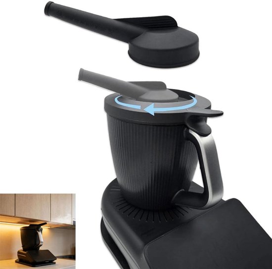 Siliconen stoomafvoerslang Geschikt voor Thermomix TM7, hittebestendig, voert stoom veilig af en is Geschikt voor andere kookaccessoires. Accessoire voor keukenapparatuur. van Merkloos