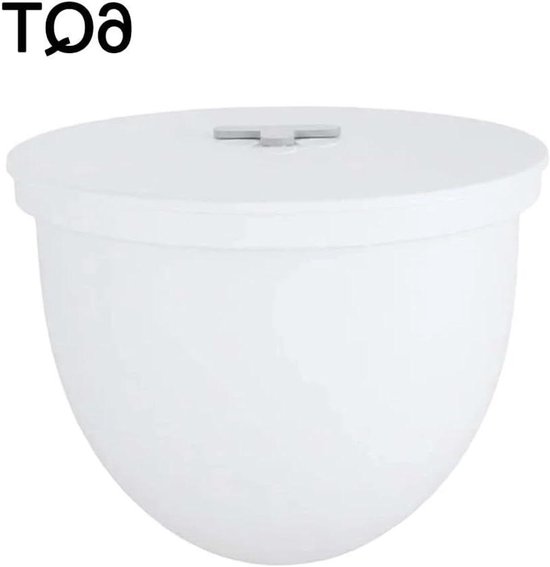 Siliconen Voeringen Mixer - Mixer Kom Bekleding - Beslag Mengen - Hittebestendig Ontwerp - 6QT - Wit van Merkloos
