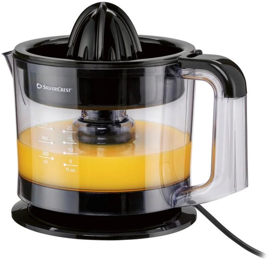 SILVERCREST® Elektrische citruspers - Inhoud: 600 ml - Vermogen: 25 W - Vaatwasmachinebestendig