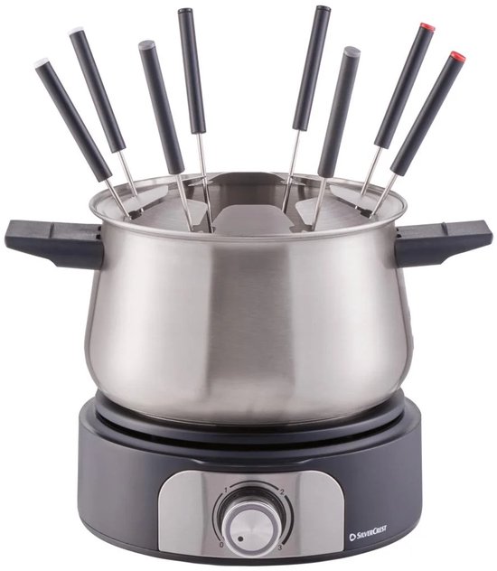SILVERCREST® Elektrische Fondue - 1500W - 3L -  Fondue - Gourmette