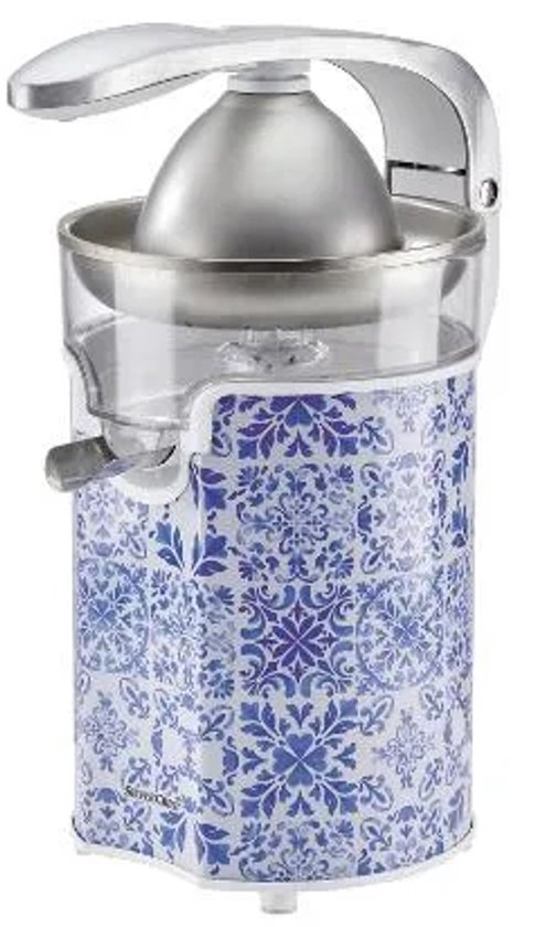 SILVERCREST® KITCHEN TOOLS Citruspers - Elektrische citruspers - Vermogen: 130 W - Inhoud: 280 ml - Voor het bereiden van verse fruitsappen - Druppelstop door afsluitbare sapuitloop - RVS zeefopzetstuk voor het opvangen van de pitten van Merkloos
