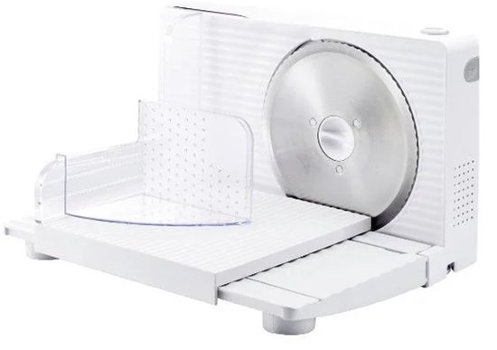 SILVERCREST® KITCHEN TOOLS Snijmachine - Vermogen: 100 W - Materiaal: Kunststof, RVS - Snijbreedte: max. 17 mm - Voor moeiteloos snijden - Veiligheidsschakelaar - Instelbare snijbreedte