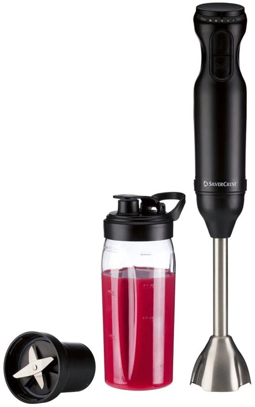 SILVERCREST Staafmixer met smoothiemaker - 600W - Inl blender - To go van SilverCrest