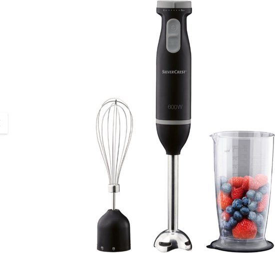 SILVERCREST® Staafmixer-Set - 2 in 1 Blender + Staafmixer 600W - Complete set van SilverCrest