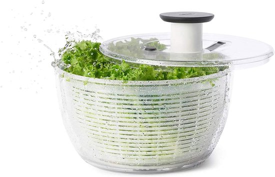 Slacentrifuge - Salade Droger - Verse Salades Maken - Eenvoudige Stopknop - 62 Liter van Merkloos
