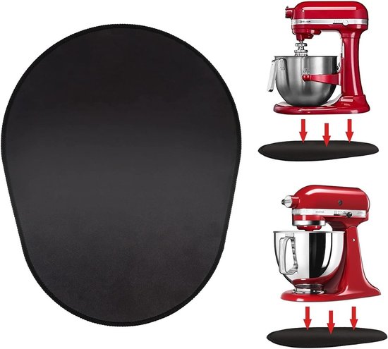 Sliding Board voor Keukenmachine 4.8L/4.3L/6.9L, Antislip Mat voor Koken, Accessoire voor Keukenmixers en Foodprocessors van Merkloos