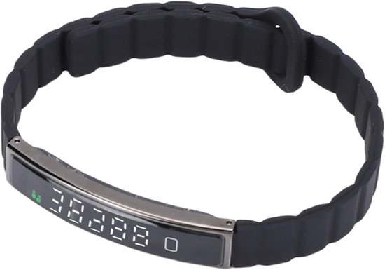 Slimme Fitness Armband met Stappenteller, Waterdicht Ontwerp voor Sport en Activiteiten, Inclusief Externe Fotofunctie en Gezondheidsmonitoring