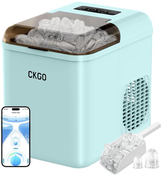 Slimme ijsblokjesmaker met App-bediening en Zelfreiniging van SmartHome IceMaker