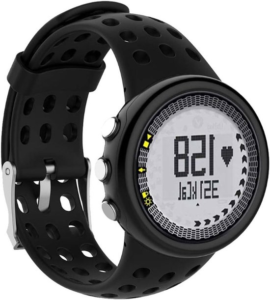 Slimme Polsband van Siliconen Rubber voor Suunto M1 M2 M4 M5 - Comfortabel, Duurzaam en Waterdicht van Merkloos