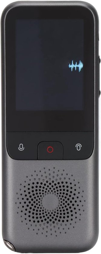 Slimme Spraakvertaler met Real-Time 2-Weg Vertaling, 138 Talen, Draagbaar en Ondersteunt Wifi, Foto en Opname voor Reizen, Winkelen en Conferenties van Merkloos