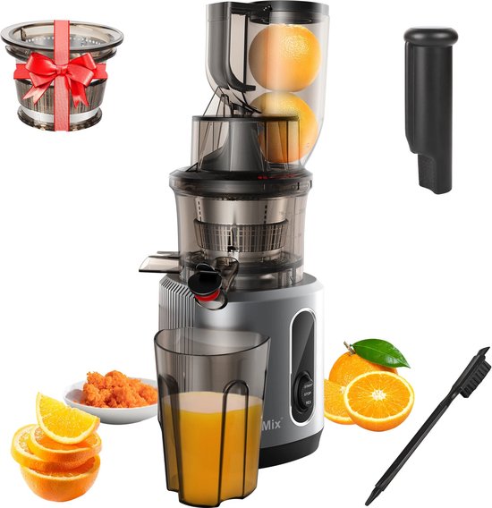 Slowjuicer- Groenten en fruit- Juicer- Elektrisch- Blender- Sapcentrifuges- Snel en makkelijk Schoon. van Merkloos