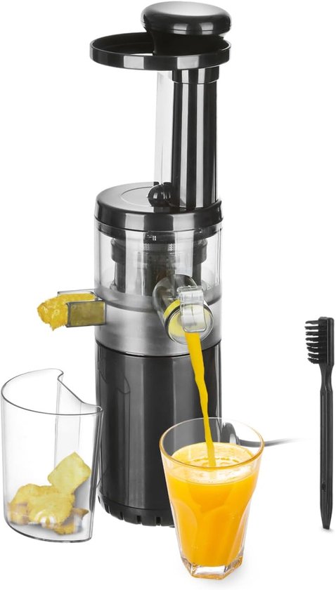 Slowjuicer Groenten en Fruit - Koudpersmethode - 80 Watt - Druppelvrije Tuit - Sapcentrifuge