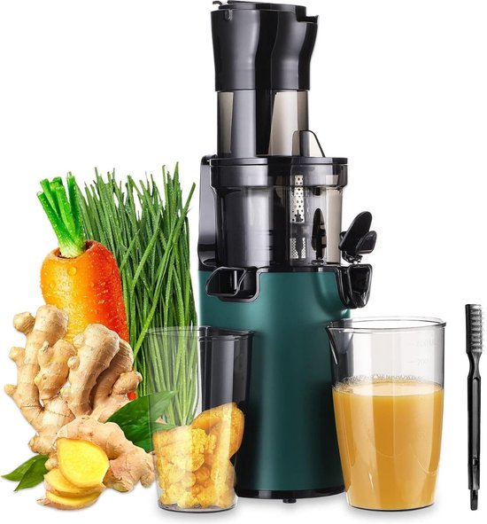 Slowjuicer-Juicer-Pers voor Groente en Fruit-800 ML-220 Volt-Wit van Merkloos