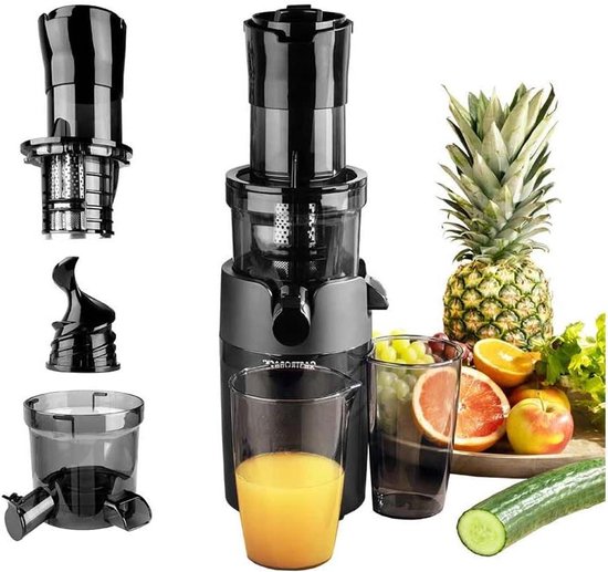 Slowjuicer - Koude pers juicer - Gezond sap maken - Behoud van vitaminen - 30 x 17 x 39 cm