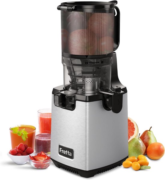Slowjuicer Koudgeperst Sapcentrifuge 250W - Extra Brede Invoer & Eenvoudig Schoonmaken van Merkloos