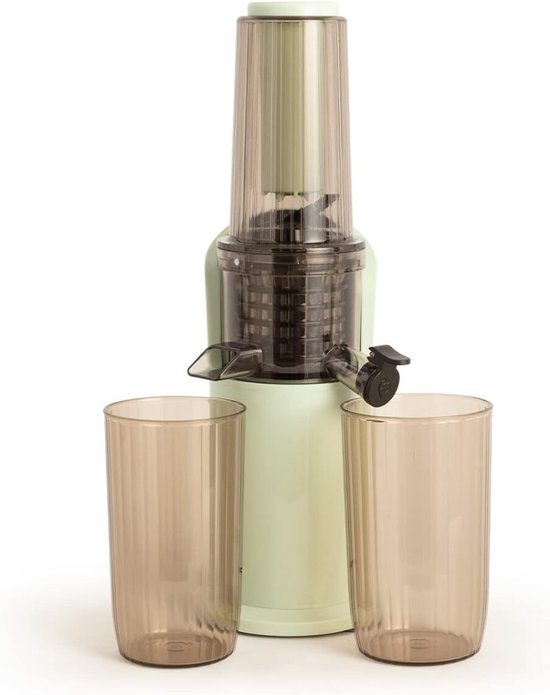 Slowjuicer - Sapcentrifuge - Slow Juicer - Juicer - Groente En Fruit - Pastel Groen