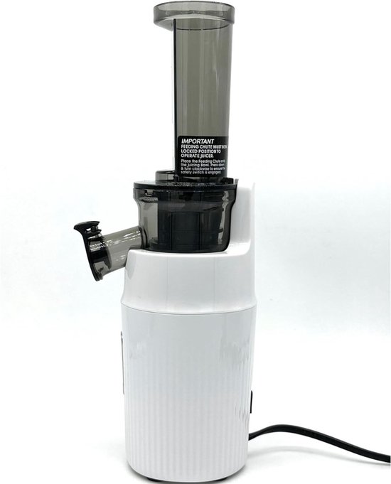 Slowjuicer - Sapcentrifuge - Slow Juicer - Juicer - Groente En Fruit - Wit van Mylvie