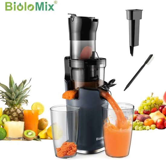 Slowjuicer - Sapcentrifuge voor Groenten & Fruit - Coldpress - Juicer - Anti Drup - Anti Oxidatie - 500 ml van Merkloos