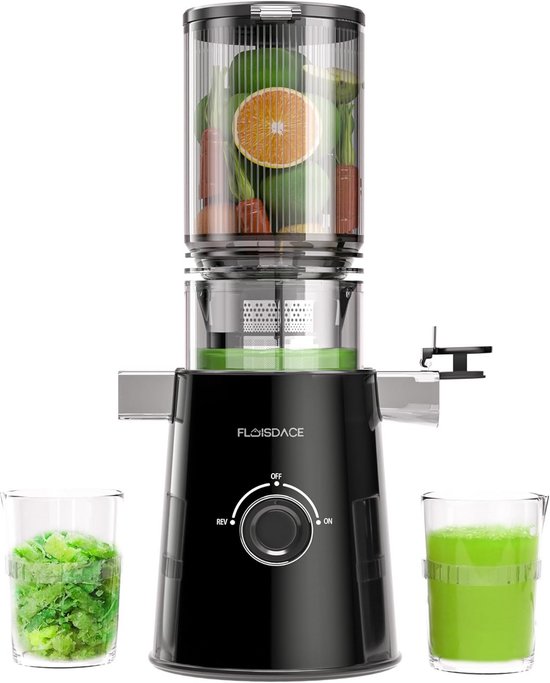 Slowslow Juicer met Brede Invoer voor Hele Groenten en Fruit van Merkloos