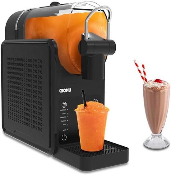 Slush IJs Machine - IJsmachine - Zelf IJsjes Maken - Vijf Programma's - 2 Liter - Zwart