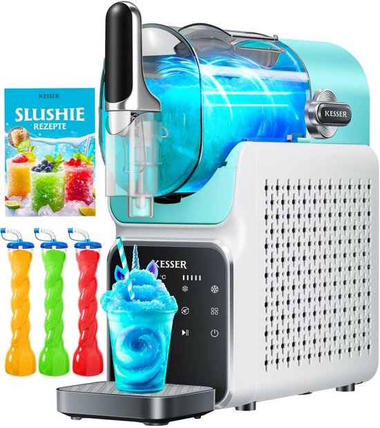 Slush Machine 2 Liter - 6 Programma's in 25 min - voor Slush, Milkshakes, Frappés, Bevroren Sap & Cocktails van Merkloos