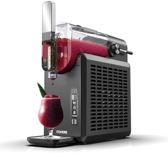 Slush Machine 2 Liter met Zelfreiniging voor Thuis - Maak Slush, Cocktail, Frappé en Milkshake van Merkloos