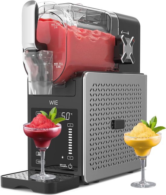 Slush-machine en IJs- en Dessertmachine met Automatische Reiniging van Merkloos