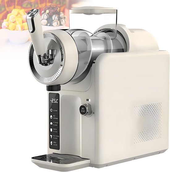 Slush Machine - IJsmachine Drankjes - Thuis Drankjes Maken - Snelle Bereiding 15 Minuten - 1.8 Liter Capaciteit - Beige